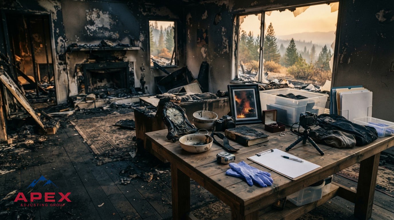 Contents Inventory Loss in Nevada City, CA