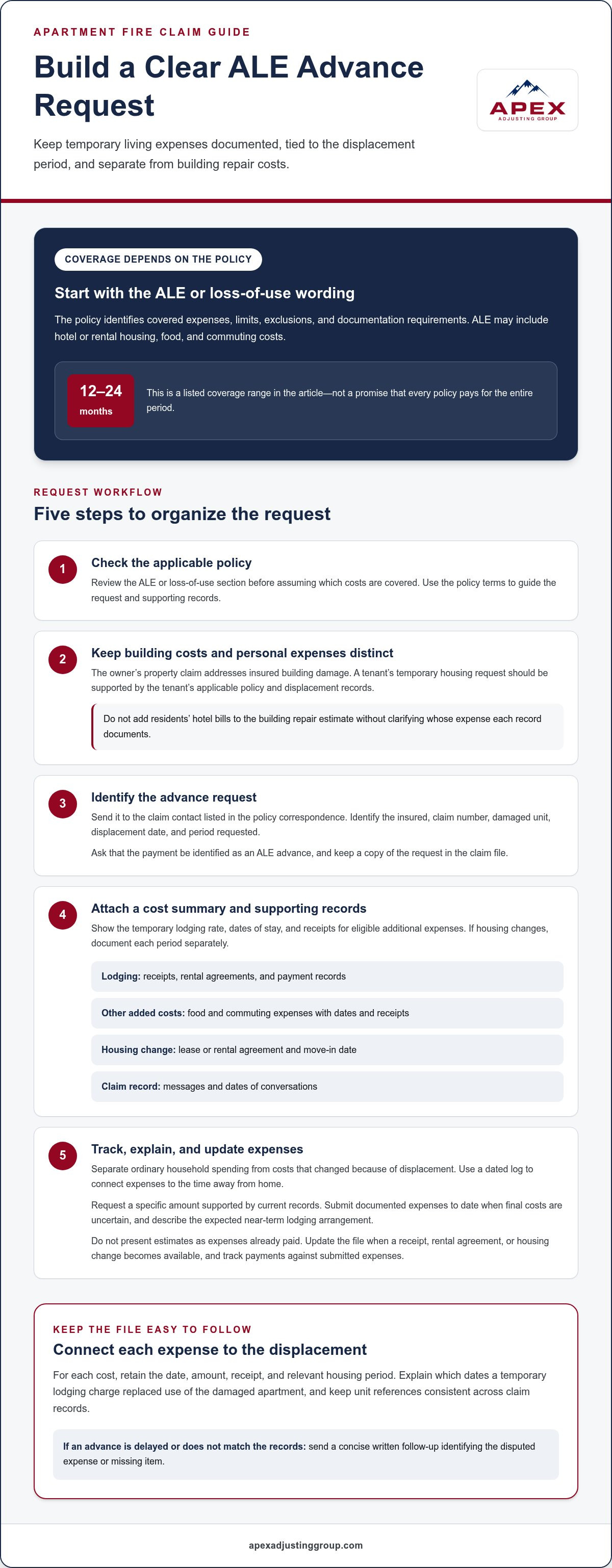Sacramento apartment complex fire claim help