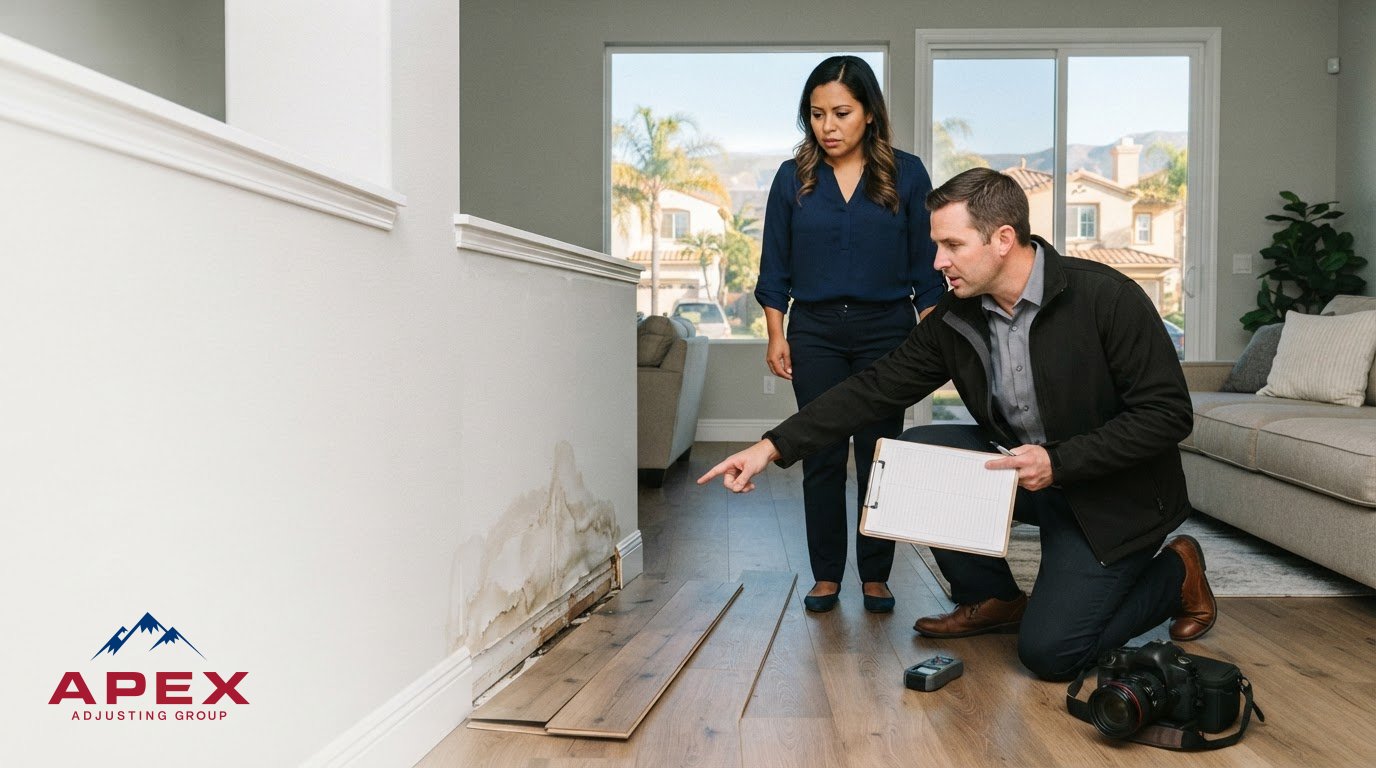 Orange County CA Residential Water Damage Adjuster Guide