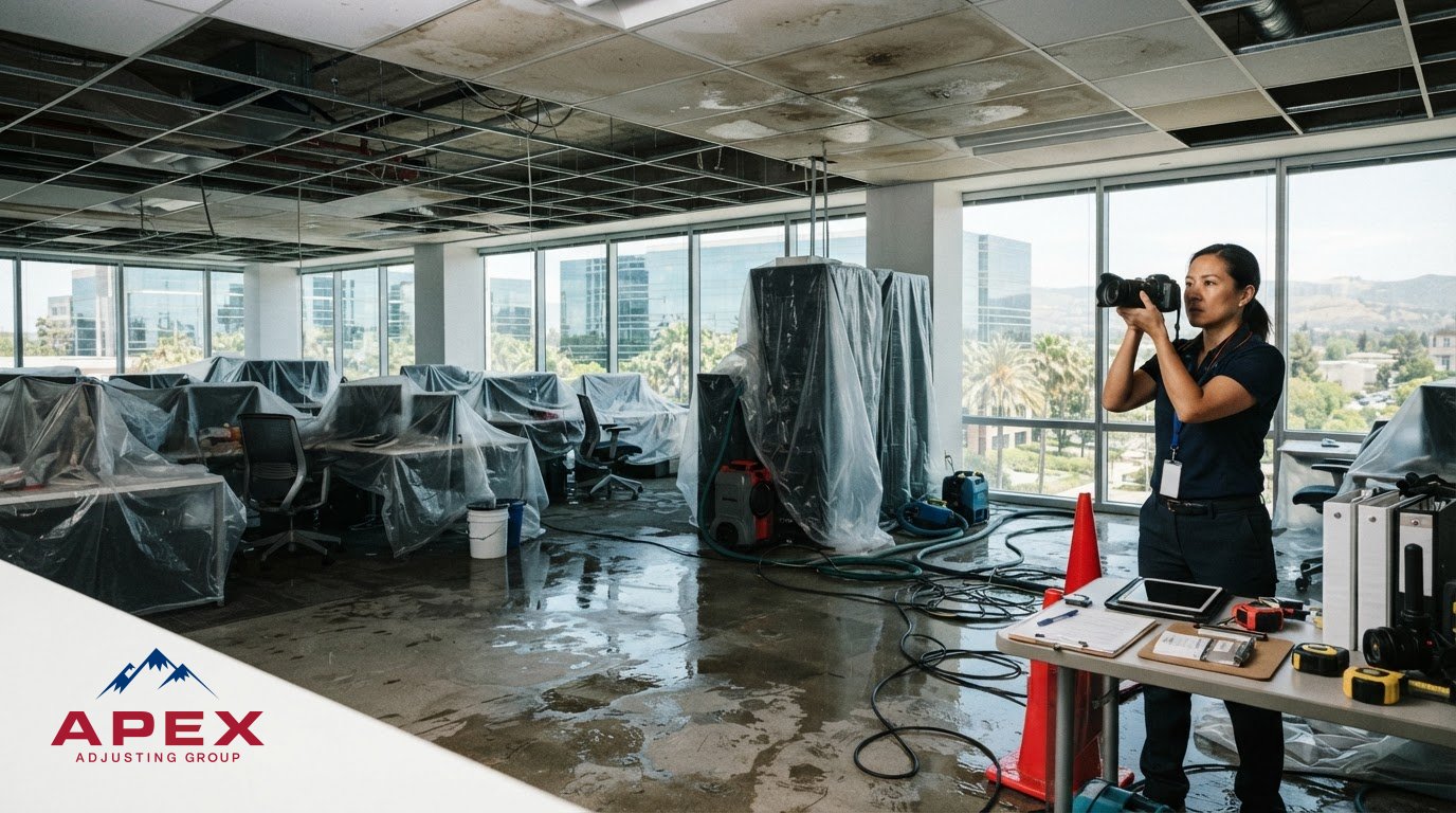 San Jose Tech Office Water Damage Insurance Claim