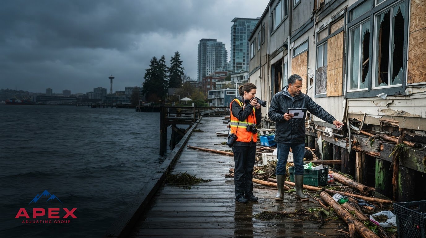 Seattle Waterfront Storm Surge Claim Help